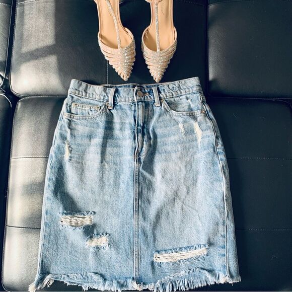 GAP DENIM MINI SKIRT - Picture 2 of 9